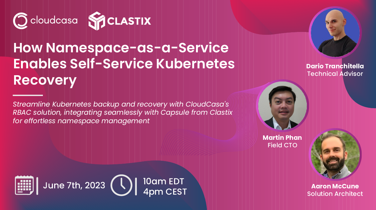 How Namespace-as-a-Service Enables Self-Service Kubernetes Recovery