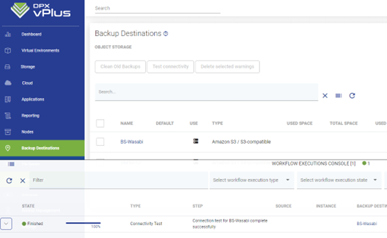 vPlus task console