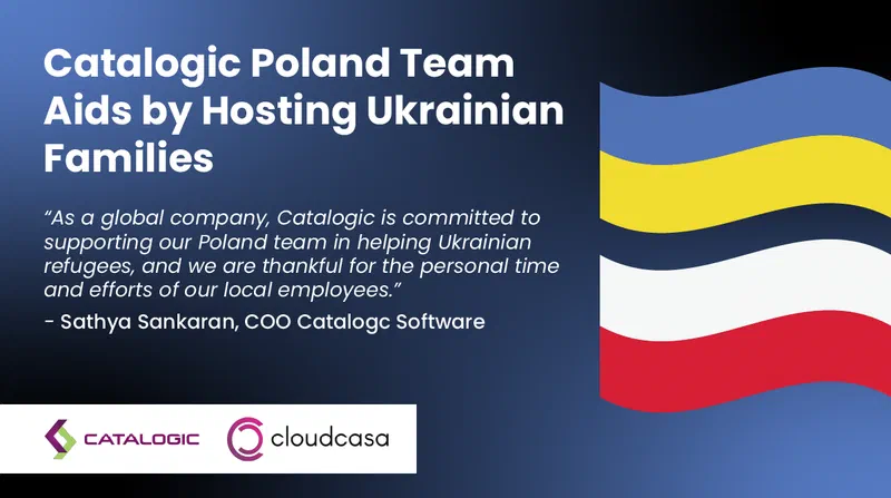 Catalogic Poland Team Aids by Hosting Ukrainian Families