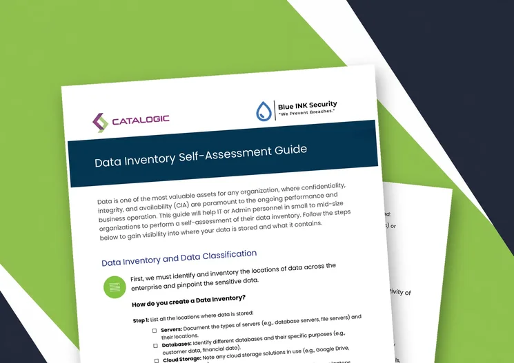 Data Self-Assessment Guide by Catalogic-Blueink: Manage Your Data Inventory Effectively