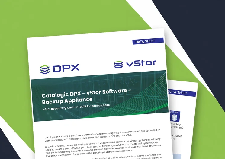 Catalogic DPX vStor - Software Backup Appliance
