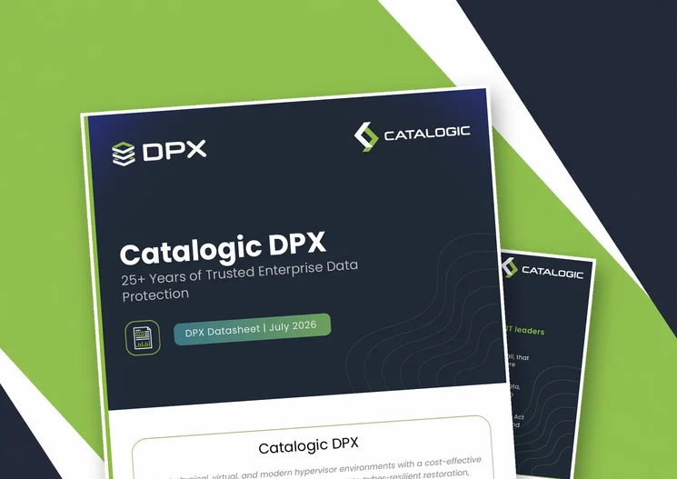 Catalogic DPX Datasheet