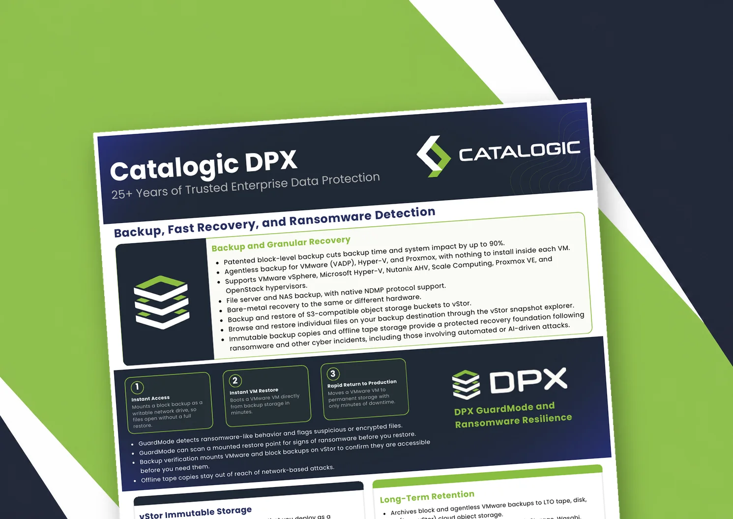 Catalogic DPX Product Brief